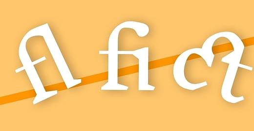Лигатуры в CSS: как сделать текст аккуратнее